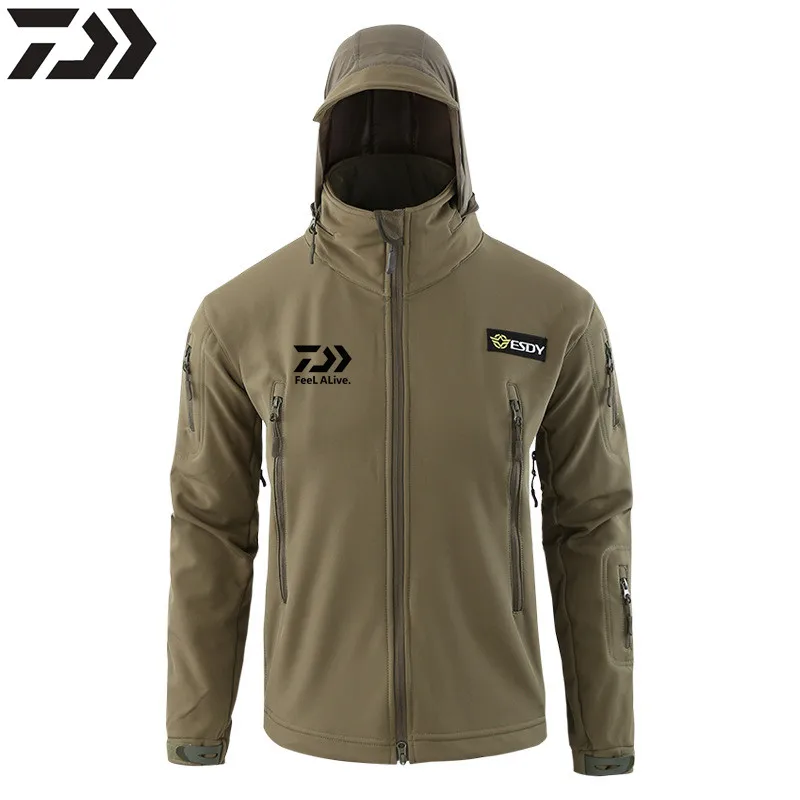 New Winter Thicken Daiwa Men's Fishing Coat Waterproof Windproof Daiwa Hoodie Fishing Jacket Tactics Outdoor Sport Fishing Wear 
New Winter Thicken Daiwa Men's Fishing Coat Waterproof Windproof Daiwa Hoodie Fishing Jacket Tactics Outdoor Sport Fishing Wear
