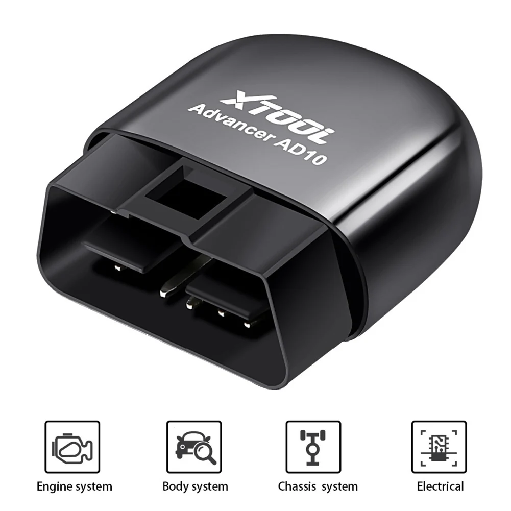 Диагностический сканер XTOOL AD10 OBD2, компактная система считывания кодов двигателя для автомобиля, совместима с Bluetooth ELM327
Диагностический сканер XTOOL AD10 OBD2, компактная система считывания кодов двигателя для автомобиля, совместима с Bluetooth ELM327