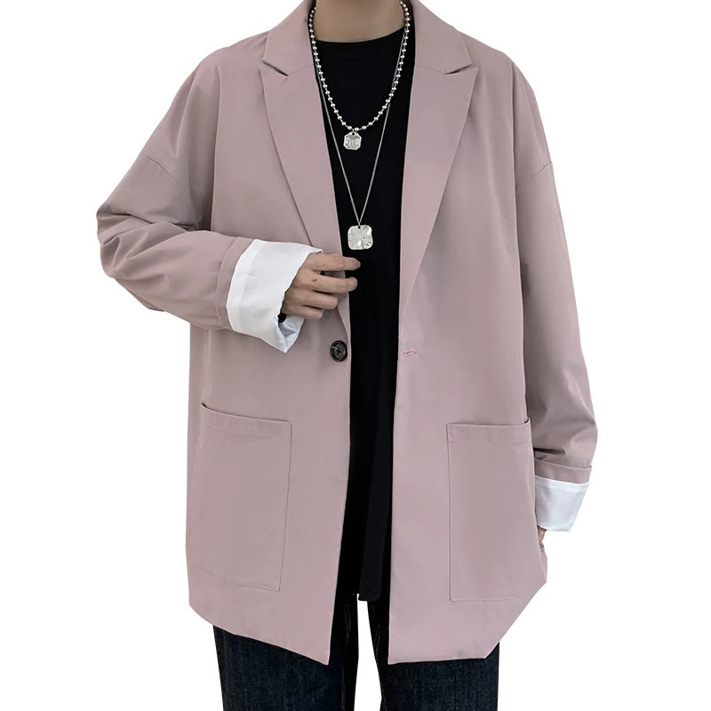 Пиджак мужской, на одной пуговице, Повседневный, легкий, 6 цветов, M-3XL 
Пиджак мужской, на одной пуговице, Повседневный, легкий, 6 цветов, M-3XL