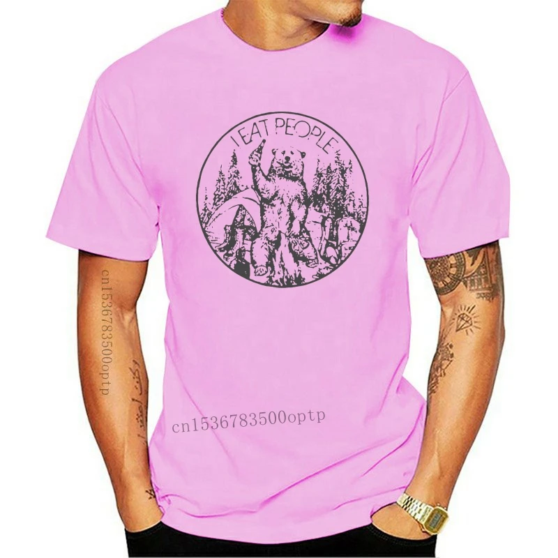 New Funny Bear I Eat People Men T Shirt Camping Hiking Fun Pure Cotton Short Sleeve Tee Shirt Round Neck T-Shirts Original Cloth
New Funny Bear I Eat People Men T Shirt Camping Hiking Fun Pure Cotton Short Sleeve Tee Shirt Round Neck T-Shirts Original Cloth
