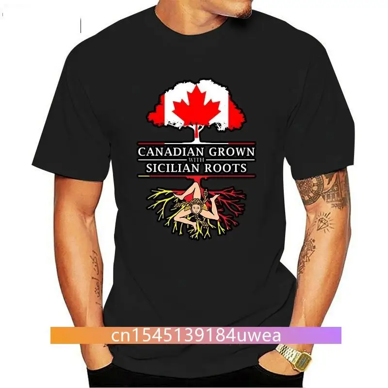 New Men's Canadian Grown with Sicilian Roots Sicily Design t shirt Printing Short Sleeve size S-3xl Leisure Gift fashion shirt
New Men's Canadian Grown with Sicilian Roots Sicily Design t shirt Printing Short Sleeve size S-3xl Leisure Gift fashion shirt
