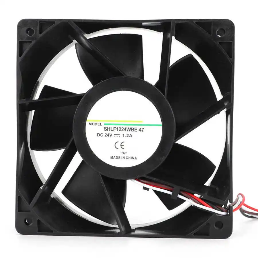 Воздушный вентилятор 24V 28 8 W 4800RPM инвертор Охлаждающий с высоким потоком воздуха DC