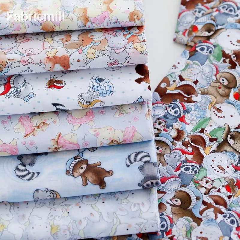Цифровая печать Reprint Small Animal Series Pure Cotton Fabric Kids Clothing DIY Handmade By Half Meter
Цифровая печать Reprint Small Animal Series Pure Cotton Fabric Kids Clothing DIY Handmade By Half Meter