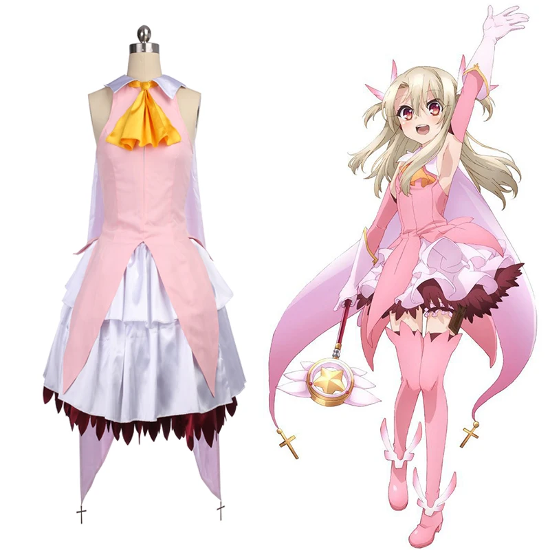 Hot Fate Kaleid Liner Prisma Illya Cosplay Costume Illyasviel von Einzbern Uniform Outfit Anime Cosplay Costumes Halloween Party
Hot Fate Kaleid Liner Prisma Illya Cosplay Costume Illyasviel von Einzbern Uniform Outfit Anime Cosplay Costumes Halloween Party