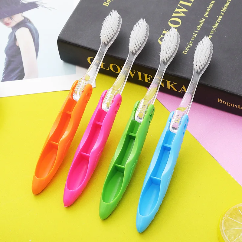 4PC Folding Toothbrushes Shrimp Shell Soft Toothbrush Nylon Soft Bristles Soft Portable Travel Travel Toothbrush Eco Friendly
4PC Folding Toothbrushes Shrimp Shell Soft Toothbrush Nylon Soft Bristles Soft Portable Travel Travel Toothbrush Eco Friendly