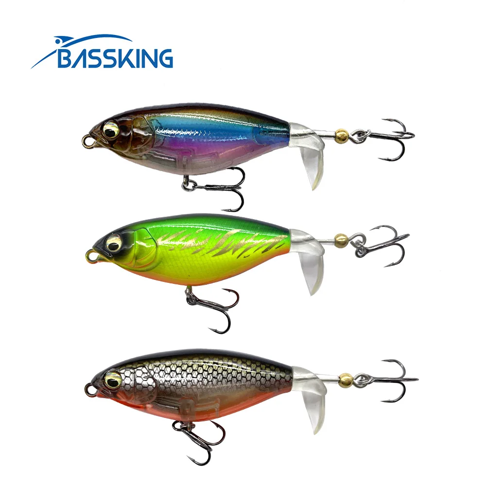 3Pcs/Lot 85mm 10.8g Topwater Fishing Lure Whopper Popper Artificial Bait Hard Plopper Soft Rotating Tail Fishing Tackle Swimbait
3Pcs/Lot 85mm 10.8g Topwater Fishing Lure Whopper Popper Artificial Bait Hard Plopper Soft Rotating Tail Fishing Tackle Swimbait