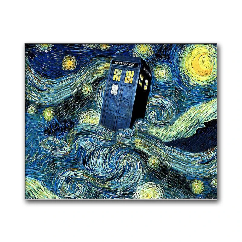 5D DIY Diamond Painting Van Gogh Starry Night Cross Stitch Full Diamond Embroidery “Doctor Who” Needlework Home Decoration
5D DIY Diamond Painting Van Gogh Starry Night Cross Stitch Full Diamond Embroidery “Doctor Who” Needlework Home Decoration
