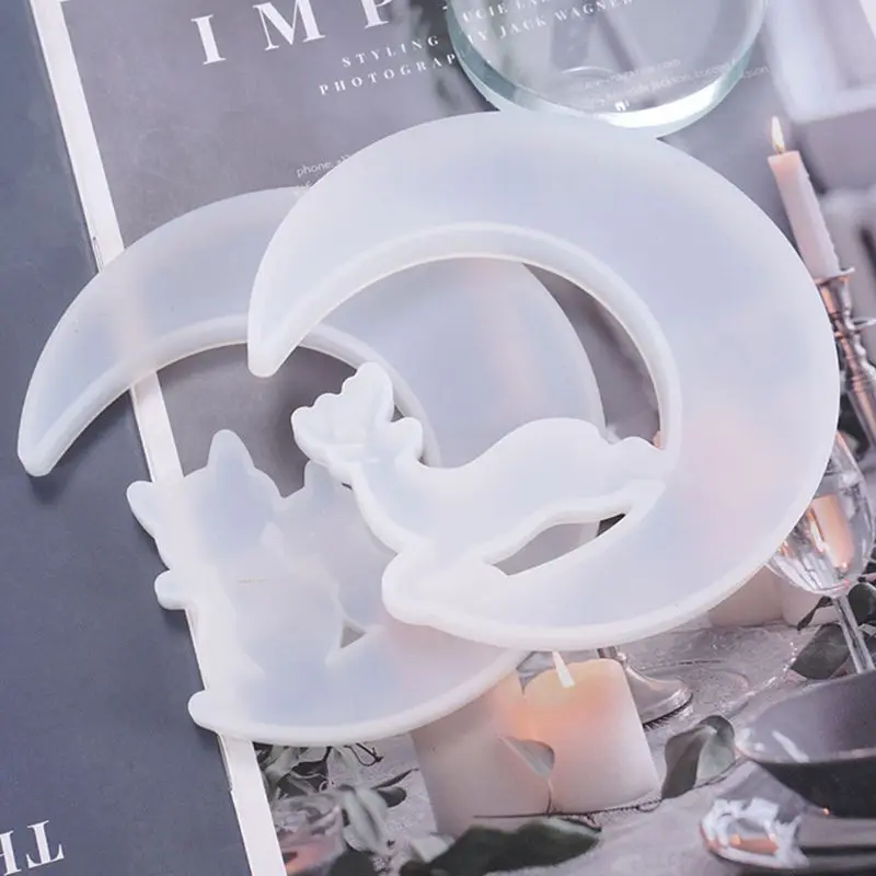 Resin Crystal Epoxy Mold Animal Moon Casting Silicone Mould DIY Crafts Decoration Making Tools
Resin Crystal Epoxy Mold Animal Moon Casting Silicone Mould DIY Crafts Decoration Making Tools