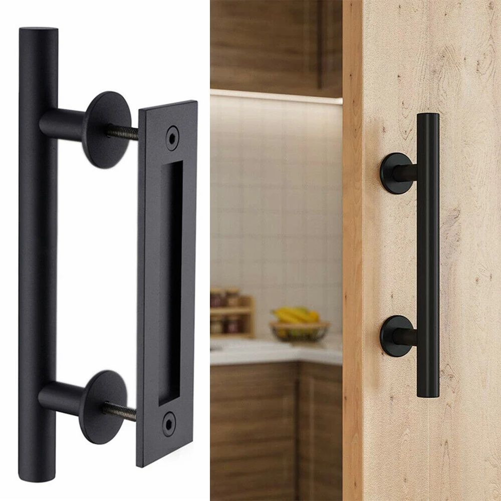1 X Door Handle 2 X Screw 12" Barn Door Handle Sliding Flush Pull Wood Door Gate Hardware Stainless Steel
1 X Door Handle 2 X Screw 12" Barn Door Handle Sliding Flush Pull Wood Door Gate Hardware Stainless Steel