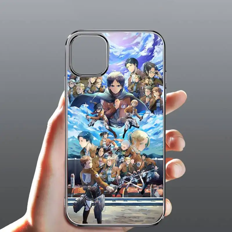 cartoon Anime attack on Titan Phone Case Transparent for iPhone Samsung 11 12 6 7 8 9 30 Pro X Max XR Plus lite
cartoon Anime attack on Titan Phone Case Transparent for iPhone Samsung 11 12 6 7 8 9 30 Pro X Max XR Plus lite