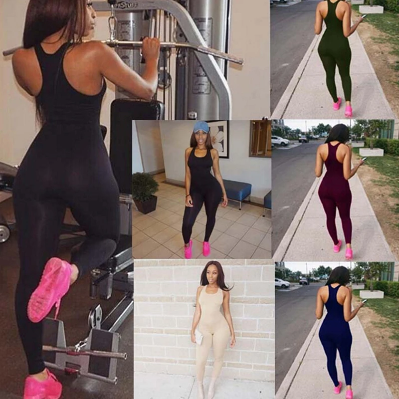 Sexy Sleeveless Summer Jumpsuit For Women Rompers Womens Jumpsuit Casual Skinny Sportswear Female Jumpsuit One Piece
Sexy Sleeveless Summer Jumpsuit For Women Rompers Womens Jumpsuit Casual Skinny Sportswear Female Jumpsuit One Piece