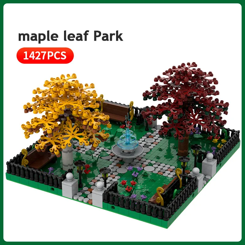 Modular City Park Building Blocks MOC-36080 Vintage maple leaf Park Series Bricks Kids DIY Playgame Girl Toys for Children Gift
Modular City Park Building Blocks MOC-36080 Vintage maple leaf Park Series Bricks Kids DIY Playgame Girl Toys for Children Gift