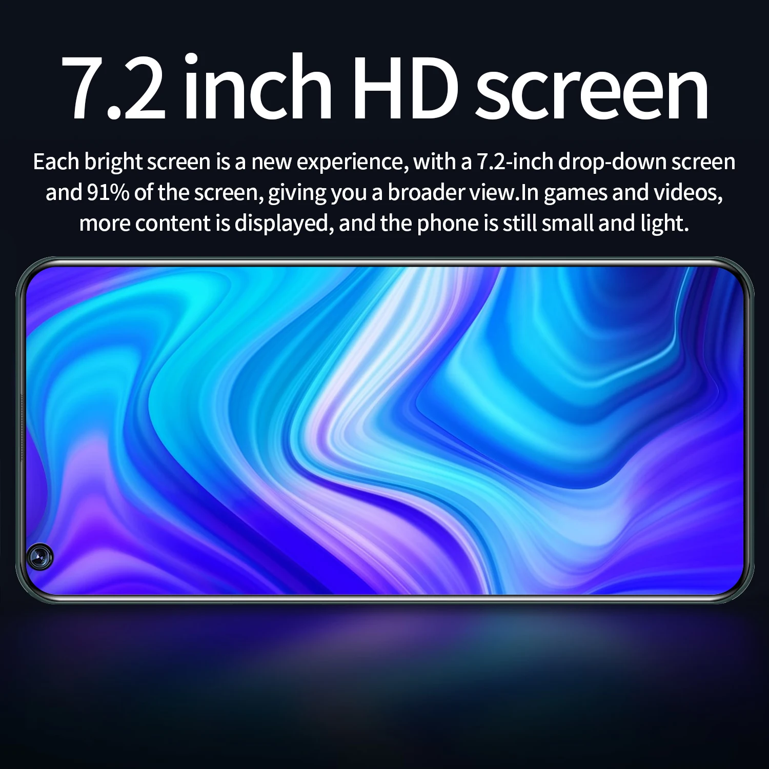 Global Hot Sale P50 Pro MTK 6899 7.2 Inches HD Full Screen 12GB+512GB Dual Card Dual Standby Android OS 11 System Mobile Phone
Global Hot Sale P50 Pro MTK 6899 7.2 Inches HD Full Screen 12GB+512GB Dual Card Dual Standby Android OS 11 System Mobile Phone