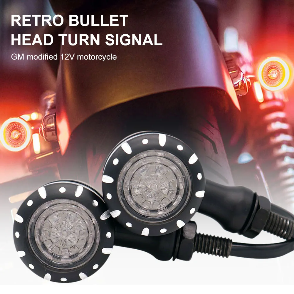Motorcycle Turn Signal Light DC12V LED Red Brake Light Vintage Bullet Blinker Turn Signal Tail Light For Suzuki Honda Yamaha
Motorcycle Turn Signal Light DC12V LED Red Brake Light Vintage Bullet Blinker Turn Signal Tail Light For Suzuki Honda Yamaha