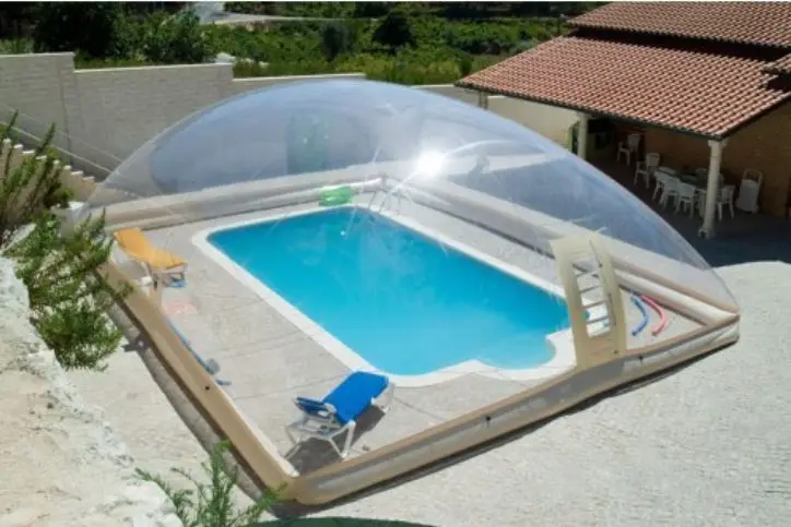 Надувной бассейн пузырьковый купол прозрачный надувной крышка потолок|Надувные