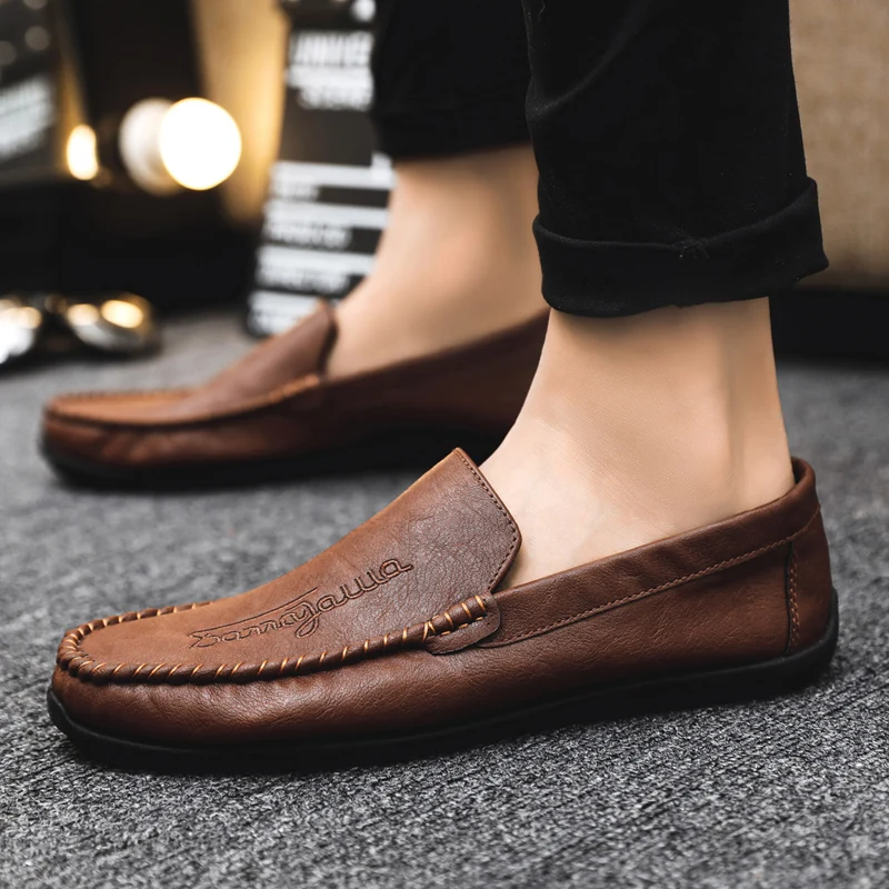 2021 Men Shoes Luxury Brand Office Loafers Business Slip on Formal Loafers Men Moccasins Italian Black Male Driving Shoes
2021 Men Shoes Luxury Brand Office Loafers Business Slip on Formal Loafers Men Moccasins Italian Black Male Driving Shoes