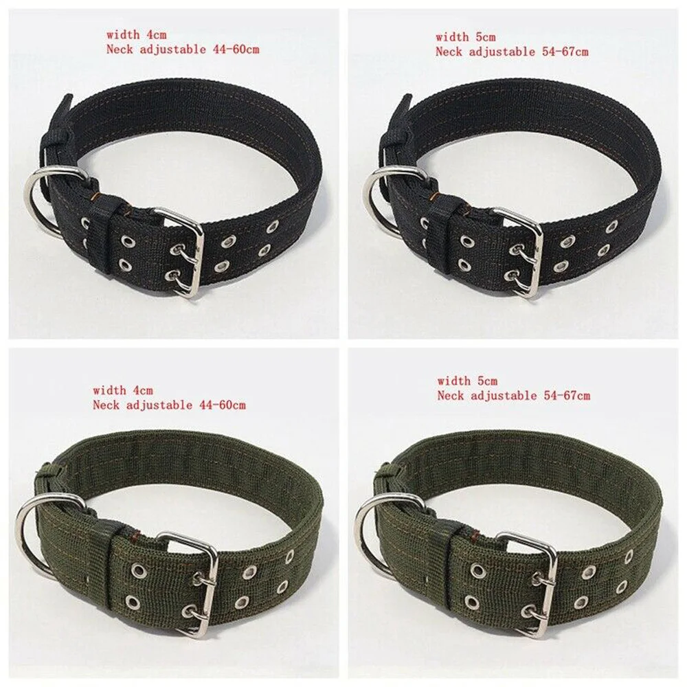 Thickened Heavy Duty Large Dog Collar Neck Buckl Large Breed Adjustable Nylon Collars with Metal Buckle
Thickened Heavy Duty Large Dog Collar Neck Buckl Large Breed Adjustable Nylon Collars with Metal Buckle