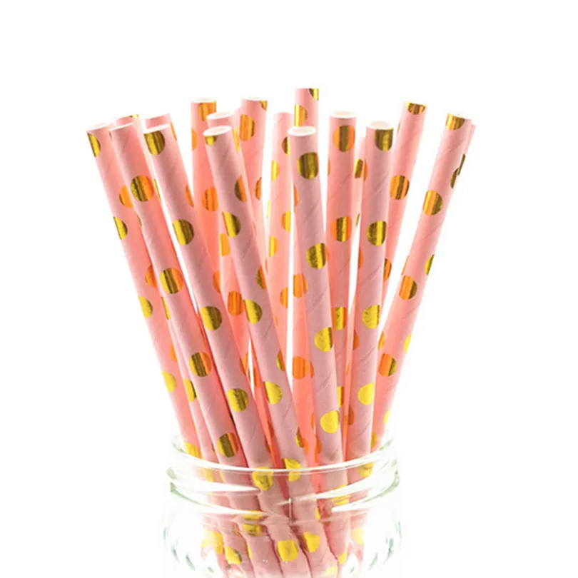 200 pcs Metallic Gold Foil Polka Dot Light Pink Paper Straws-Kids Girl Baby Shower Wedding Birthday Party Drinking Decorative
200 pcs Metallic Gold Foil Polka Dot Light Pink Paper Straws-Kids Girl Baby Shower Wedding Birthday Party Drinking Decorative