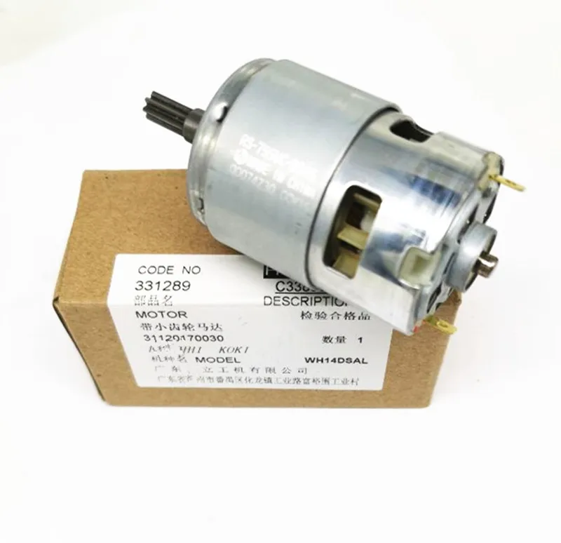 7 Teeth Motor 331289 For HITACHI WH18DSAL WH14DSAL 331274 Cordless Drill Driver Batt-Oper Screwdriver Power Tools
7 Teeth Motor 331289 For HITACHI WH18DSAL WH14DSAL 331274 Cordless Drill Driver Batt-Oper Screwdriver Power Tools