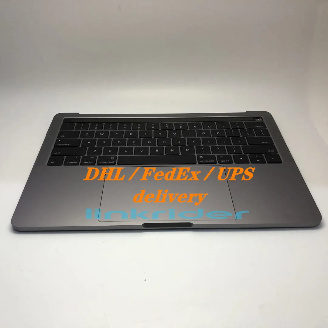 661-07950 661-05333 New Touch Bar For MacBook Pro 13" A1706 Aluminum C Cover Palmrest Top Case Keyboard Gray Color US + battery
661-07950 661-05333 New Touch Bar For MacBook Pro 13" A1706 Aluminum C Cover Palmrest Top Case Keyboard Gray Color US + battery