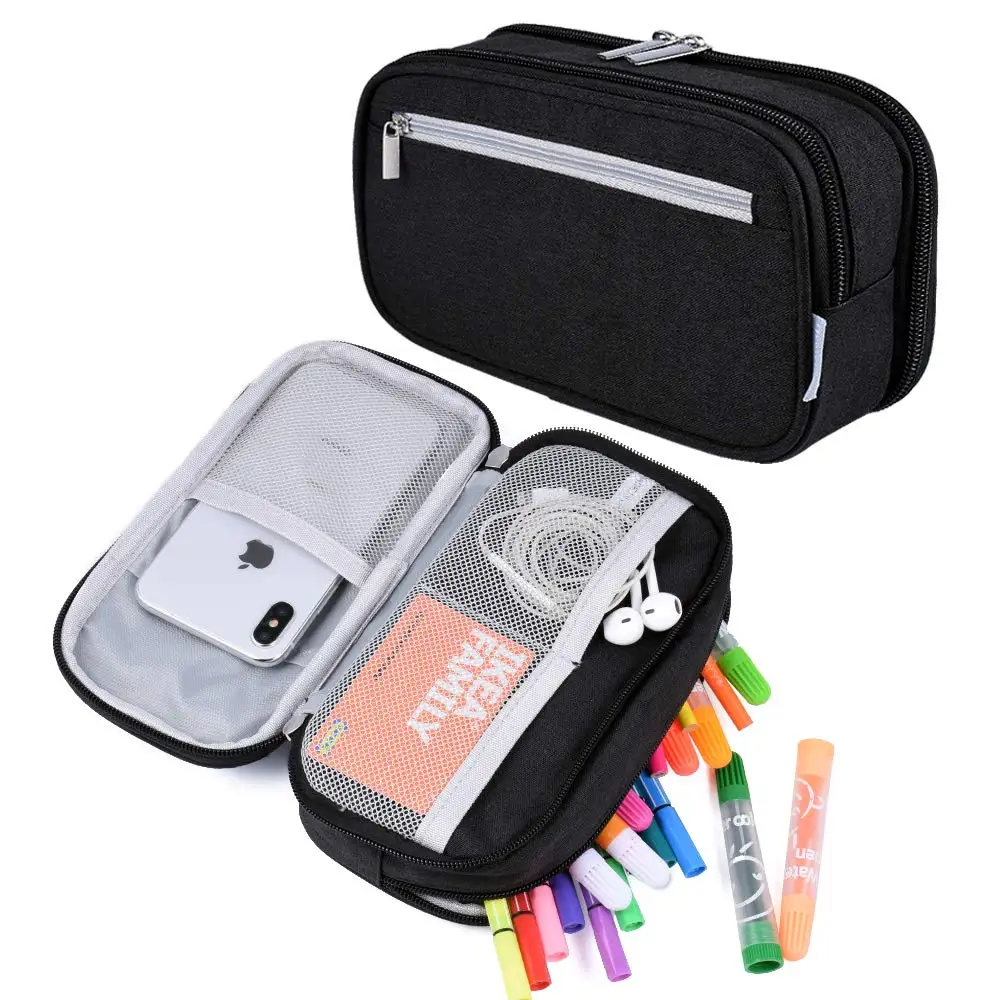 Korean Big Pencil Case Portable Oxford Cute Pencil Box Double Layered Kids Storage Pens Bag School Supplies Estuche Escolar
Korean Big Pencil Case Portable Oxford Cute Pencil Box Double Layered Kids Storage Pens Bag School Supplies Estuche Escolar