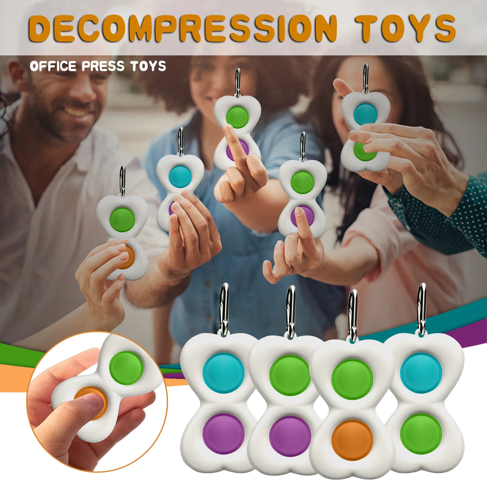 Simple Dimple Fidget Toys Pressure Reliever Board Controller Children Educational Toy Squishy Adult Decompression Toy Figet Toys
Simple Dimple Fidget Toys Pressure Reliever Board Controller Children Educational Toy Squishy Adult Decompression Toy Figet Toys