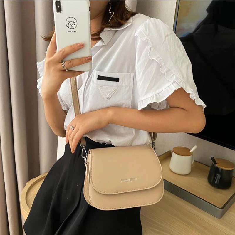 Fashion Trend Crossbody Bags for Women Solid Flap Shoulder Bag Designer Handbags and Purses Small Women Messenger Bags
Fashion Trend Crossbody Bags for Women Solid Flap Shoulder Bag Designer Handbags and Purses Small Women Messenger Bags