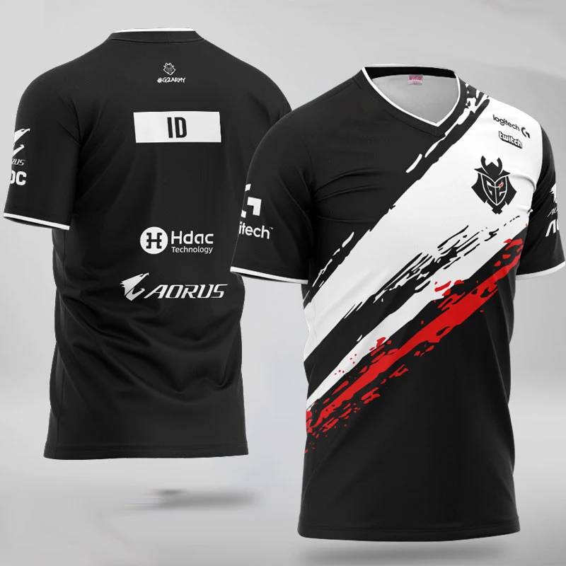 Новинка 2021 г., официальный веб-сайт LOL CSGO G2 ESPORTS, лидер продаж, футболка для электронной спортивной команды G2, форма для электронной спортивно...
Новинка 2021 г., официальный веб-сайт LOL CSGO G2 ESPORTS, лидер продаж, футболка для электронной спортивной команды G2, форма для электронной спортивно...