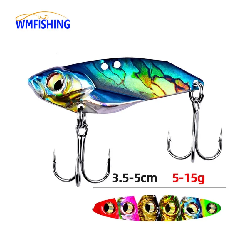 6PCS/Lot 6 Colors 5g/7g/10g/15g 3D Eyes Metal VIB Blade Lure Sinking Vibration Baits Artificial Vibe For Bass Pike Perch Fishing
6PCS/Lot 6 Colors 5g/7g/10g/15g 3D Eyes Metal VIB Blade Lure Sinking Vibration Baits Artificial Vibe For Bass Pike Perch Fishing