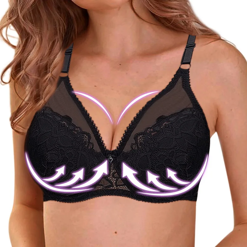 B C Cup Big Size Women Bra push up bra Lace Hollow Out Soutien Gorge Underwear Sexy Ultrathin Transparent Brassiere Bra 100C
B C Cup Big Size Women Bra push up bra Lace Hollow Out Soutien Gorge Underwear Sexy Ultrathin Transparent Brassiere Bra 100C