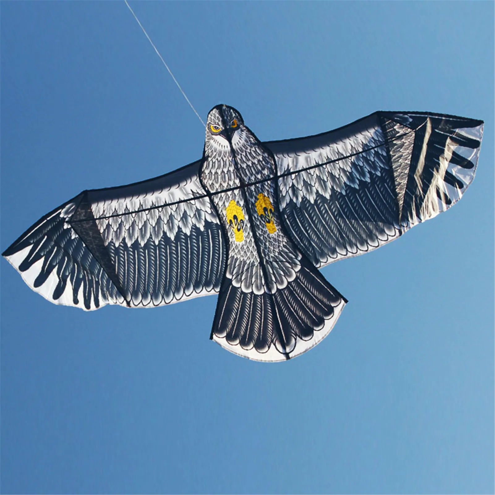 

Emulation Flying Drive Bird Kite Huge Eagle Kite Light Weight Easy To Assemble Bird Kite For Garden Yard Farm Flying Kites New #