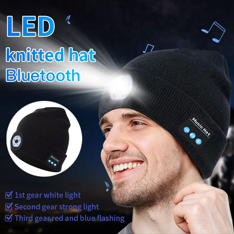 2020 Новый Bluetooth шапка бини с светодиодный фар освещенные шапочка Кепки Перезаряжаемые с Беспроводной Bluetooth зимняя теплая вязаная шапка
2020 Новый Bluetooth шапка бини с светодиодный фар освещенные шапочка Кепки Перезаряжаемые с Беспроводной Bluetooth зимняя теплая вязаная шапка