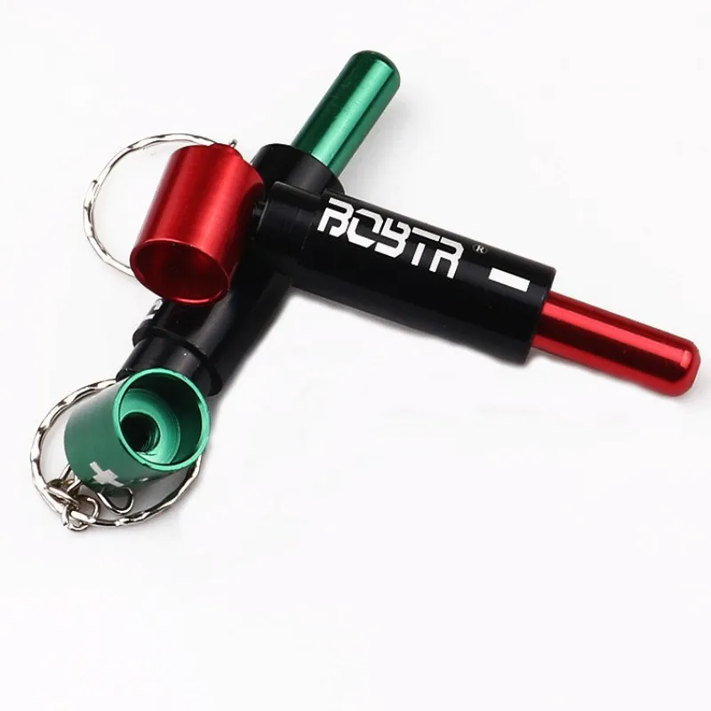 Battery Shaped Tobacco Metal Pipe for Smoking Weed Convenient Hanging Keychain Pipes Grinder Weed Accessories Men Smoke Gifts
Battery Shaped Tobacco Metal Pipe for Smoking Weed Convenient Hanging Keychain Pipes Grinder Weed Accessories Men Smoke Gifts