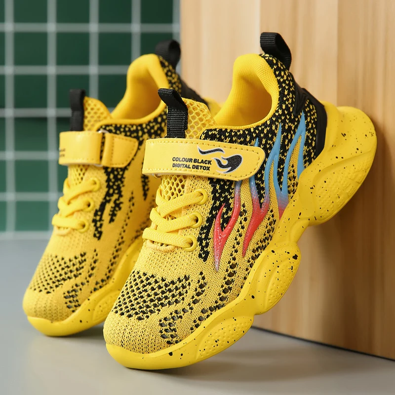 New Style Children's Flying Woven Breathable Casual Sports Shoes for Toddler Boys Unisex Light Non-slip Four Seasons Sneakers
New Style Children's Flying Woven Breathable Casual Sports Shoes for Toddler Boys Unisex Light Non-slip Four Seasons Sneakers