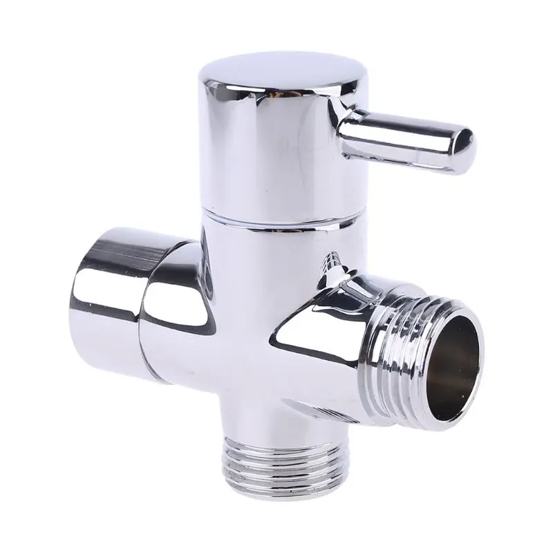 Chrome Brass G1/2" 3 Way Valve Adapter Shower Diverter Water Separator for Bathroom Toilet Bidet Sprayer
Chrome Brass G1/2" 3 Way Valve Adapter Shower Diverter Water Separator for Bathroom Toilet Bidet Sprayer