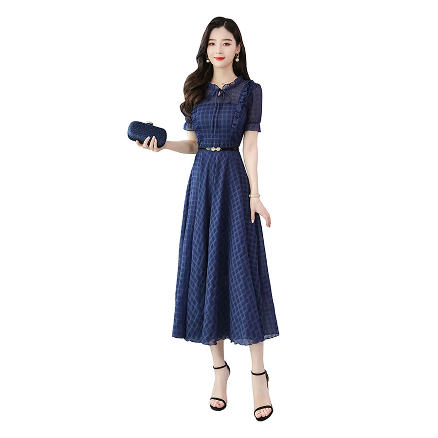 2021 Spring Summer Plaid Chiffon Beach Midi Dress 3XL Plus Size Vintage Runway Maxi Dresses Women Bodycon Party Elegant Vestidos
2021 Spring Summer Plaid Chiffon Beach Midi Dress 3XL Plus Size Vintage Runway Maxi Dresses Women Bodycon Party Elegant Vestidos