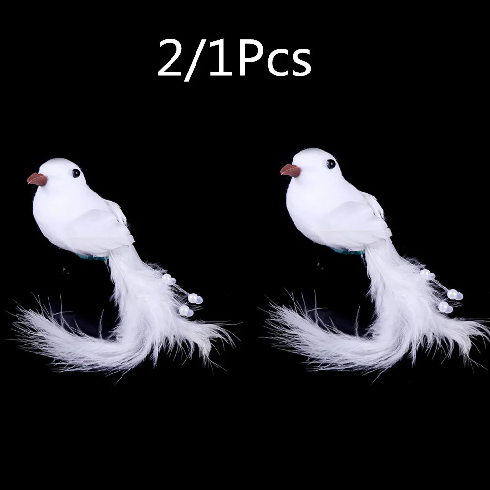 2/1pcs Decorative Fake Doves White Artificial Foam Feather Wedding Ornament Home Craft Table Decor Bird Toy Wedding Decor
2/1pcs Decorative Fake Doves White Artificial Foam Feather Wedding Ornament Home Craft Table Decor Bird Toy Wedding Decor