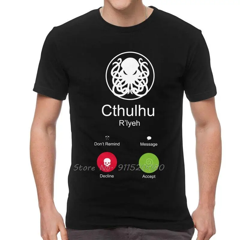 The Call Of Cthulhu T-Shirts Men Graphic T Shirt Short Sleeve R'lyeh Octopus Tshirt Cotton Tee Tops Clothes Harajuku Streetwear
The Call Of Cthulhu T-Shirts Men Graphic T Shirt Short Sleeve R'lyeh Octopus Tshirt Cotton Tee Tops Clothes Harajuku Streetwear