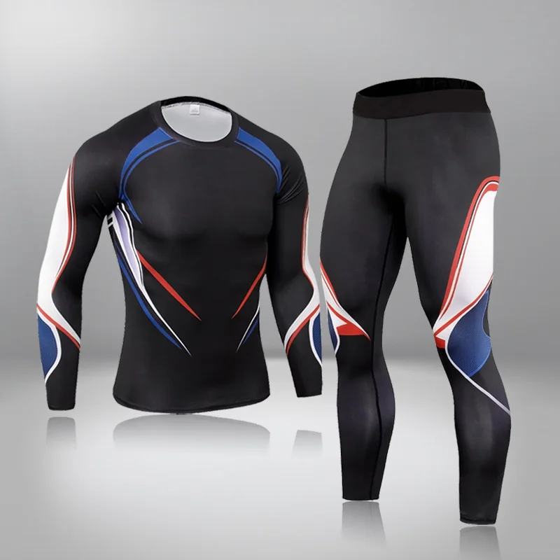 Gym Fitness Compression Sport Suit Jogging Tight Sports Wear Clothes 3XL Men's Thermal Underwear Training Sportswear Set
Gym Fitness Compression Sport Suit Jogging Tight Sports Wear Clothes 3XL Men's Thermal Underwear Training Sportswear Set