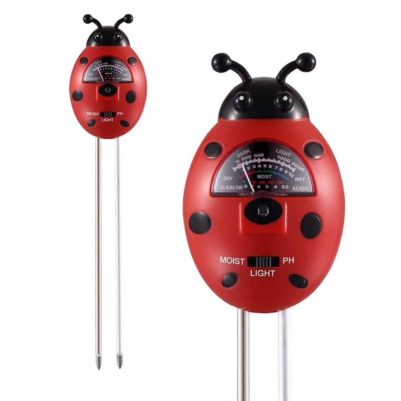 3-In-1 PH Tester Kits Plant Land Moisture Tester Humidity Tester for Indoor Outdoor Garden Lawn Plants
3-In-1 PH Tester Kits Plant Land Moisture Tester Humidity Tester for Indoor Outdoor Garden Lawn Plants