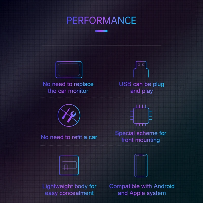 for Carplay Android Adapter Control Auto Car Navigation for iPhone USB Mobile Phone Connection Screen Projection Module 
for Carplay Android Adapter Control Auto Car Navigation for iPhone USB Mobile Phone Connection Screen Projection Module