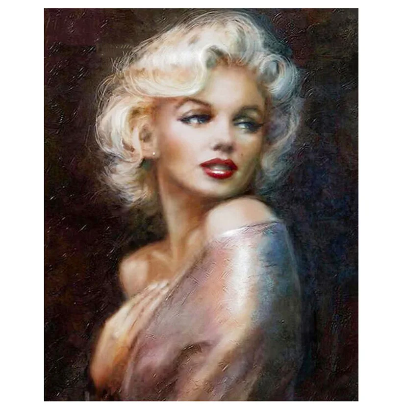 Full Drill 5D DIY Diamond Painting Marilyn Monroe Embroidery Cross Stitch Rhinestones Pictures Mosaic Home Decor Gift BM240
Full Drill 5D DIY Diamond Painting Marilyn Monroe Embroidery Cross Stitch Rhinestones Pictures Mosaic Home Decor Gift BM240