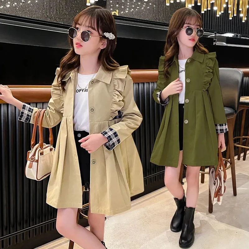 Kids Windbreaker Coat New Cute Ruffle Outwear baby Clothes Children's Princess Jackets for Girls 4T 6 8 10 12 Years Clothing
Kids Windbreaker Coat New Cute Ruffle Outwear baby Clothes Children's Princess Jackets for Girls 4T 6 8 10 12 Years Clothing