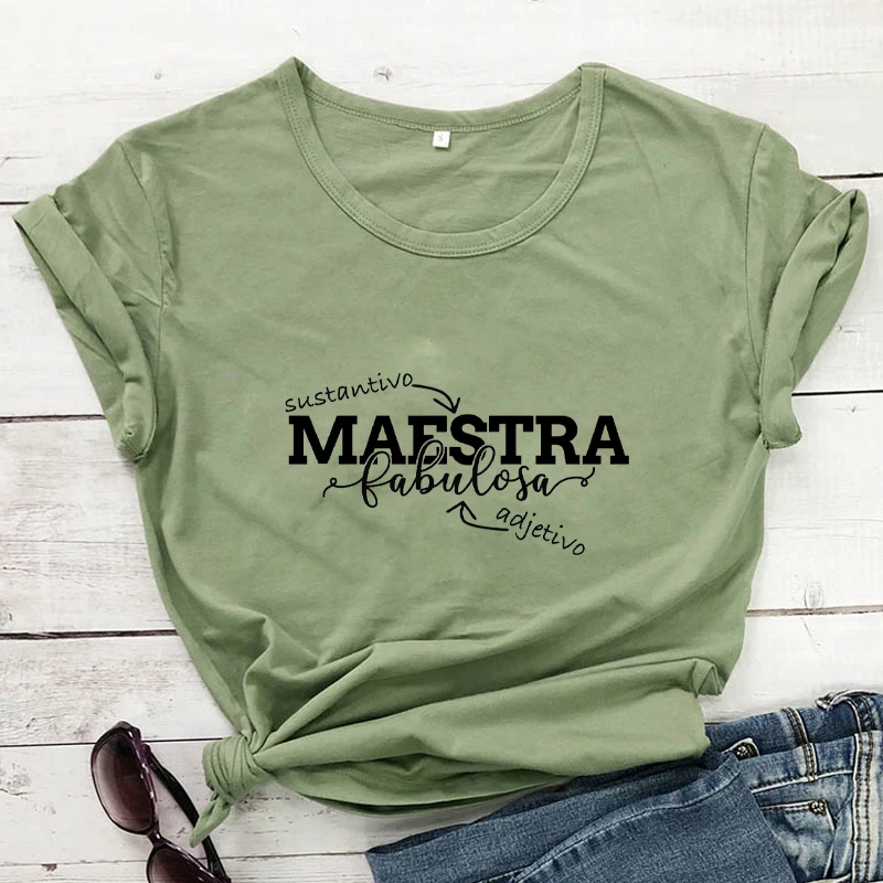 Милая и забавная испанская женская футболка maстра Fabulosa Повседневная модная
