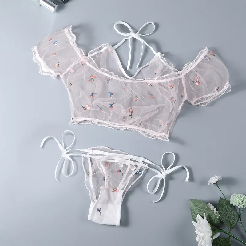 Sexy mesh yarn sling nightdress sexy lingerie transparent nightwear large size intimo donna sexy hot female home pajamas
Sexy mesh yarn sling nightdress sexy lingerie transparent nightwear large size intimo donna sexy hot female home pajamas