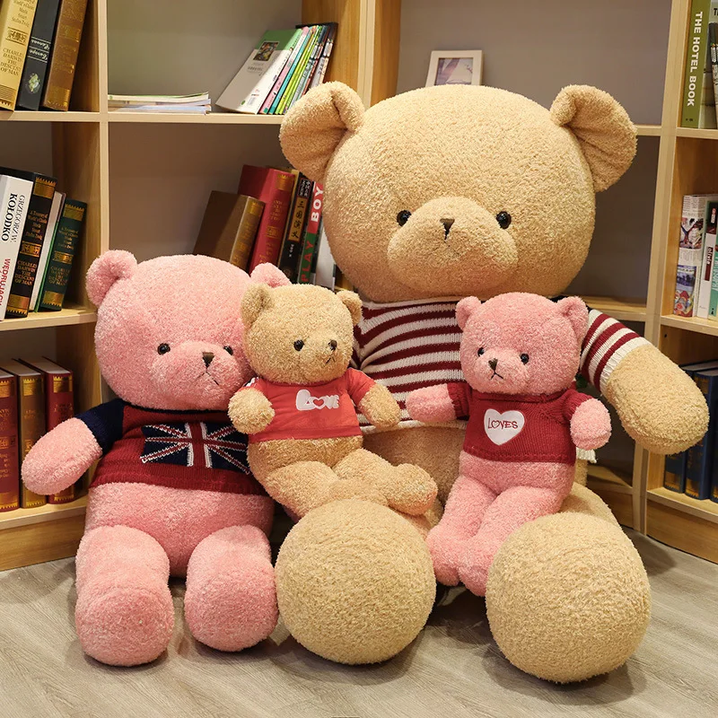 60-140cm Teddy Bear Stuffed Plush Toy Dolls Cloth Dolls Wedding Celebration Decoration Birthday Christmas Gift
60-140cm Teddy Bear Stuffed Plush Toy Dolls Cloth Dolls Wedding Celebration Decoration Birthday Christmas Gift