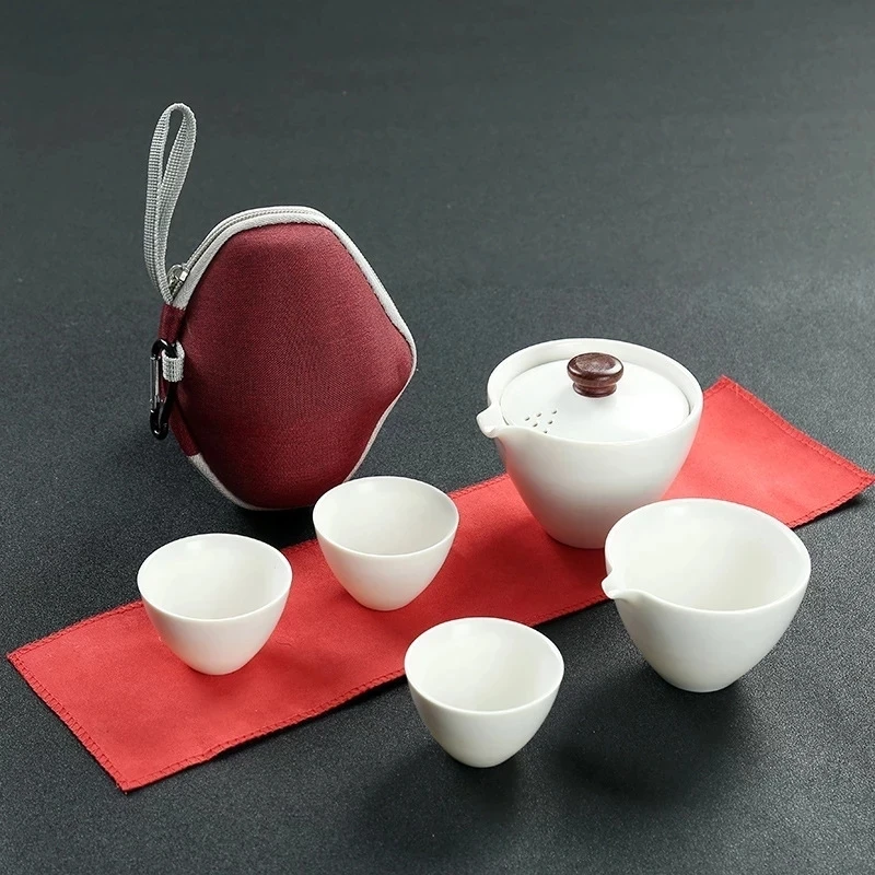 Portable Outdoor Travel Coffee Tea set Teaware With Storage Bag Teapot Teacup Chinese Kung Fu Tea Sets Kettle for gaiwan Teapo
Portable Outdoor Travel Coffee Tea set Teaware With Storage Bag Teapot Teacup Chinese Kung Fu Tea Sets Kettle for gaiwan Teapo
