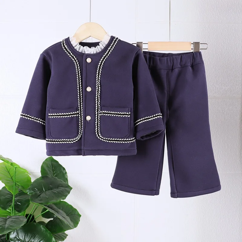 Girls Clothes Sets Spring Autumn Children Fashion Birthday Coats Pants 2pcs Tracksuits For Baby Kids Cotton Suits Toddler Outfit
Girls Clothes Sets Spring Autumn Children Fashion Birthday Coats Pants 2pcs Tracksuits For Baby Kids Cotton Suits Toddler Outfit