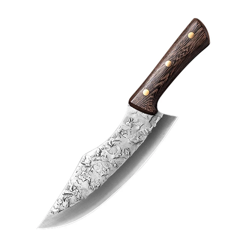 Hand Forged Kitchen Knife Stainless Steel Cooking Chef Knifes Fixed Blade Slaughter Hunting Meat Cleaver Boning Butcher Knife
Hand Forged Kitchen Knife Stainless Steel Cooking Chef Knifes Fixed Blade Slaughter Hunting Meat Cleaver Boning Butcher Knife