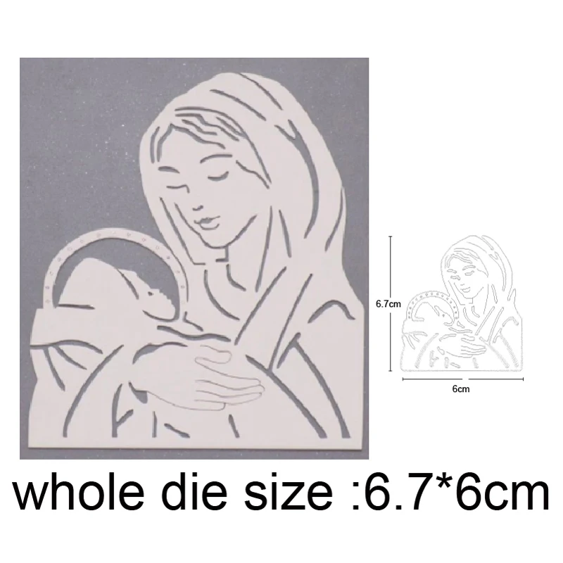 Mother holding Baby Metal Cutting Dies Stencils For Scrapbooking dies DIY Crafts Photo Cards Making Embossing Die Cuts 2020 New
Mother holding Baby Metal Cutting Dies Stencils For Scrapbooking dies DIY Crafts Photo Cards Making Embossing Die Cuts 2020 New